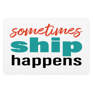 Funny Cruise Ship Magnet