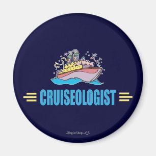 Funny Cruise Ship Magnet