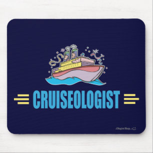 Funny Cruise Ship Mousepad