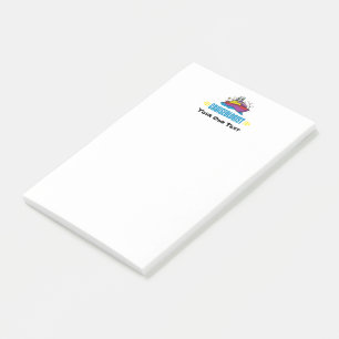 Funny Cruise Ship Post-it Klebezettel