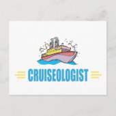 Funny Cruise Ship Postkarte (Vorderseite)