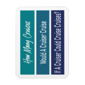 Funny Cruise Ship Spaß Cabin Door Marker Magnet (Vertikal)