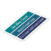 Funny Cruise Ship Spaß Cabin Door Marker Magnet (Linke Seite)