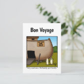 Funny Cruise Ship Spaß Postkarte (Stehend Vorderseite)