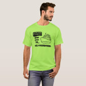 Funny Cruise shirt Most Likely To Fall Overboard (Vorne ganz)