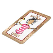 Funny Cruise Urlaub Schiff Tür für sie Magnet (Linke Seite)