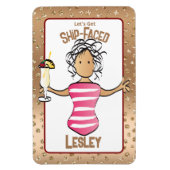 Funny Cruise Urlaub Schiff Tür für sie Magnet (Vertikal)