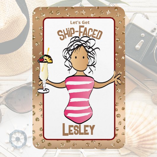 Funny Cruise Urlaub Schiff Tür für sie Magnet