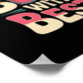 Funny Cruisin' and Boozin' mit meinen Bestien Poster (Ecke)