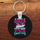 Funny Cruising Cruise Queen Cly Sy Smart Y Schlüsselanhänger (Vorderseite)