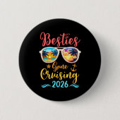 Funny Cruising Friends Squad 2026 Ies Gone Cruisin Button (Vorderseite)