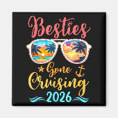 Funny Cruising Friends Squad 2026 Ies Gone Cruisin Magnet (Vorne)