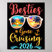 Funny Cruising Friends Squad 2026 Ies Gone Cruisin Poster (Vorne)