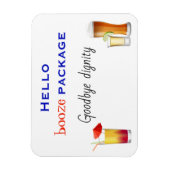 Funny Cruse Door Stateroom Magnet Booze Cocktail (Vertikal)