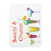 Funny Cruse Door Stateroom Magnet Drinks Cocktails (Vertikal)