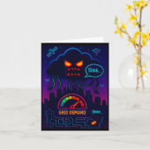 Funny Crypto Energy Environmental Satire Gift Karte (Gelbe Blume)