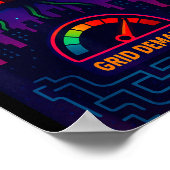 Funny Crypto Energy Environmental Satire Gift Poster (Ecke)