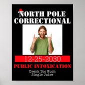 Funny Cture Matching Family Christmas Pajama Poster (Vorne)