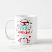 Funny Cu Valentines Day Nurse Crew Family Group Kaffeetasse (Links)