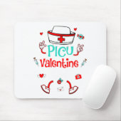 Funny Cu Valentines Day Nurse Crew Family Group  Mousepad (Mit Mouse)