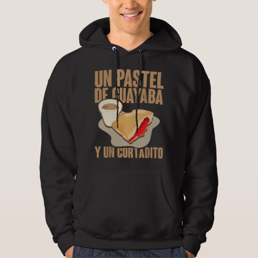 Funny Cuban Coffee Guayaba Guava Breakfast Hoodie (Vorderseite)