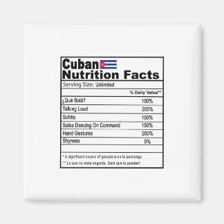 Funny Cuban Magnet