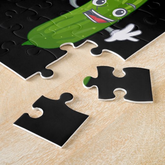 Funny Cucumber Pickle Dancing Food Puzzle (Seite)