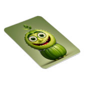 Funny cucumper Charakter Magnet (Rechte Seite)