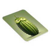 Funny cucumper Charakter Magnet (Rechte Seite)