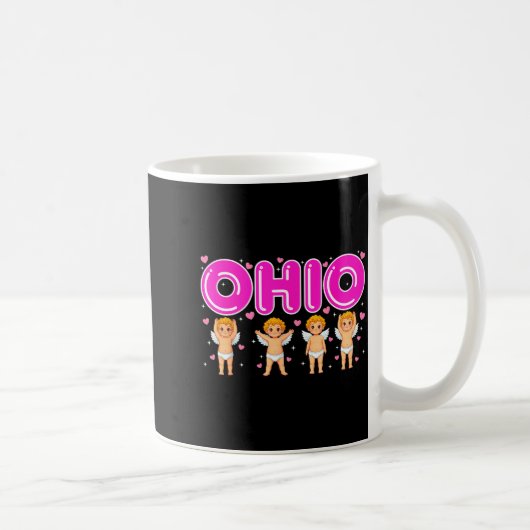 Funny Cud Ohio Midwestern Party O-h-i-o In Valenti Kaffeetasse (Rechts)