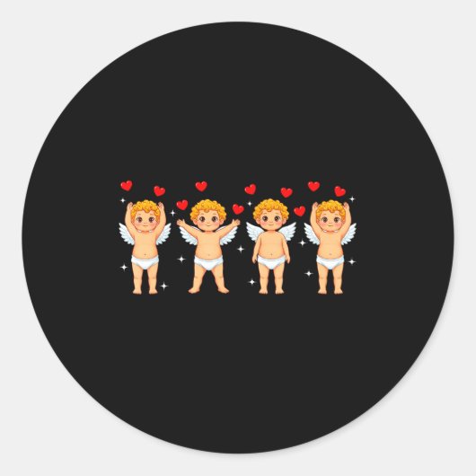 Funny Cud Ohio Midwestern Party O-h-i-o In Valenti Runder Aufkleber (Vorderseite)