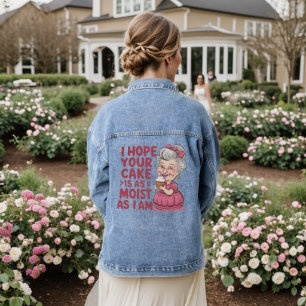 Funny Cupcake Backen Oma Quotes Cupcake Lover Jeansjacke