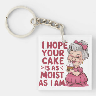Funny Cupcake Backen Oma Quotes Cupcake Lover Schlüsselanhänger