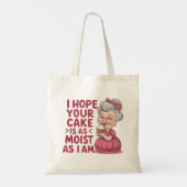 Funny Cupcake Backen Oma Quotes Cupcake Lover Tragetasche (Rückseite)