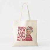 Funny Cupcake Backen Oma Quotes Cupcake Lover Tragetasche (Vorne)