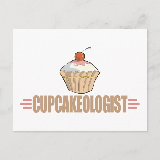 Funny Cupcake Postkarte (Vorderseite)