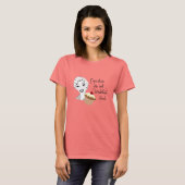 Funny Cupcake Quote Shirt (Vorne ganz)