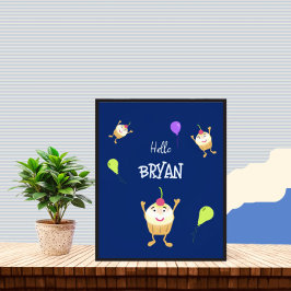 Funny cupcakes fotodruck