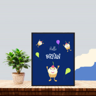 Funny cupcakes fotodruck