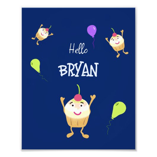 Funny cupcakes fotodruck (Vorne)