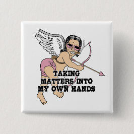 Funny Cupid Buttons
