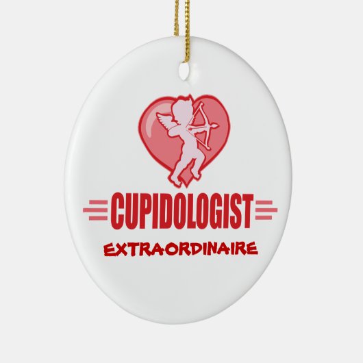 Funny Cupid Liebe Keramikornament (Rechts)