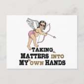 Funny Cupid Postkarten (Vorderseite)