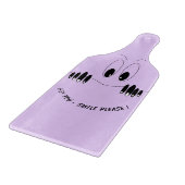 Funny Curiosity Eyes Cutting Board - Custom Text Schneidebrett (Ecke)