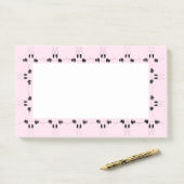 Funny Curiosity Eyes Post-it Klebezettel (Auf Schreibtisch)