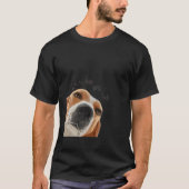 Funny Curious Dog Treeing Walker Coonhound T-Shirt (Vorderseite)