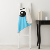 Funny Curry Eyes Sherpa Blanket - Chioose Farbe Sherpadecke (Beispiel)