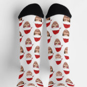 Funny Custom 3 gegenüber Weihnachten Weihnachtsman Socken (Oben)