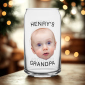 Funny Custom Baby Face Dosenglas