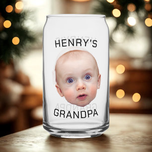 Funny Custom Baby Face Dosenglas